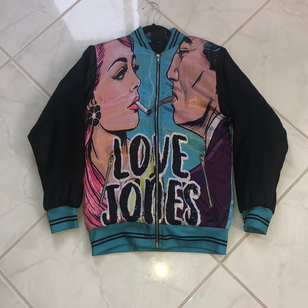 Colorful Bomber Jacket
